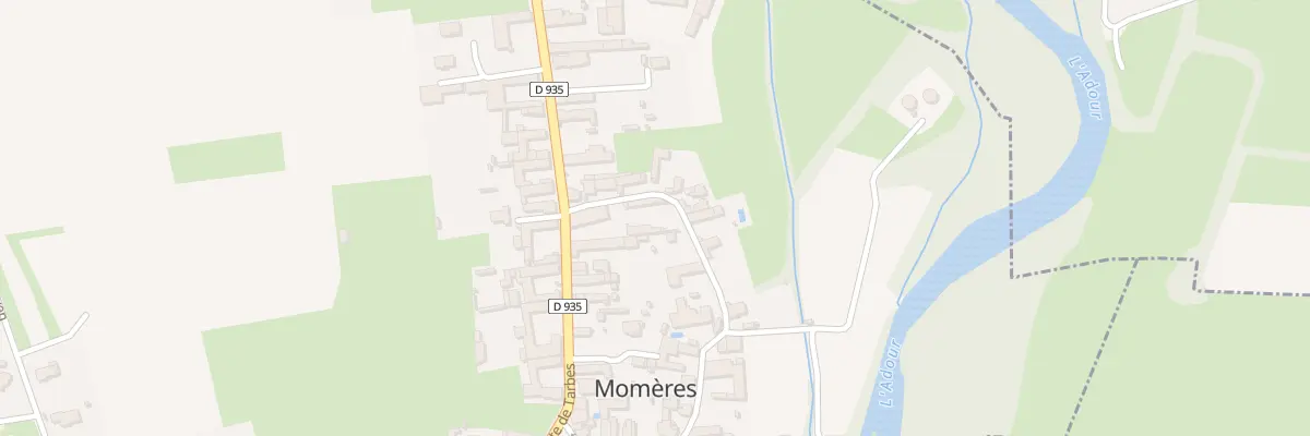 Plan du 15 Rue du Carrerot à Momères