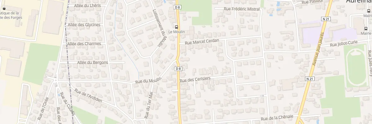 Plan du 62 Rue du 11 Novembre à Aureilhan