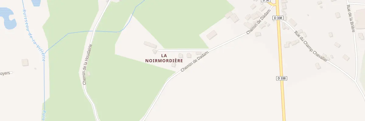 Plan du 5406 La Narmordiere à Fyé