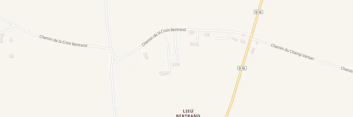 Plan du 201 Che de la Croix Bertrand à Bonnebosq