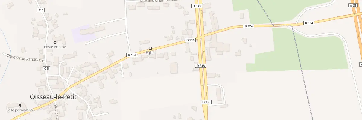Plan du 26 Rue Principale à Oisseau-le-Petit