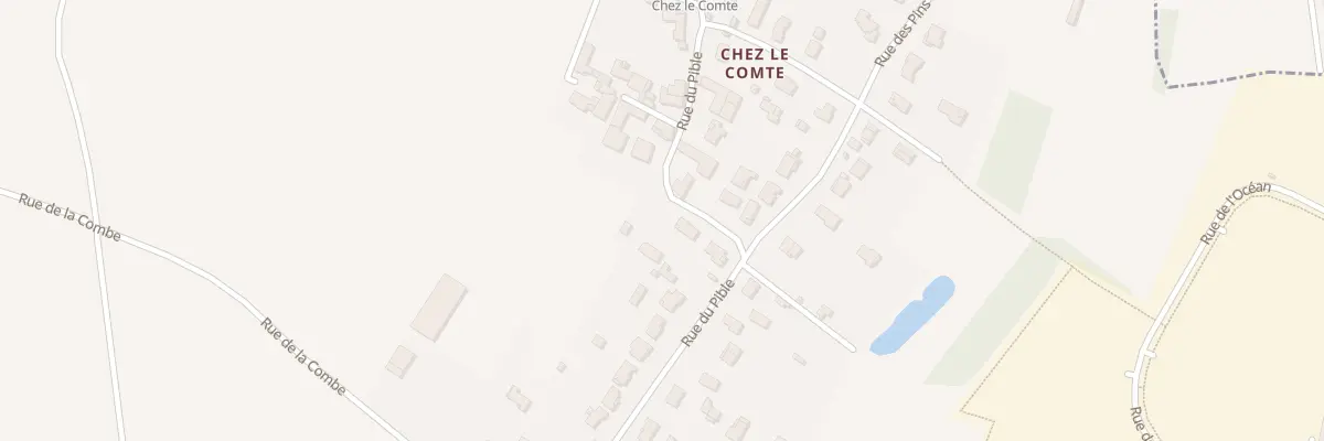 Plan du 25 Rue du Pible à Fléac