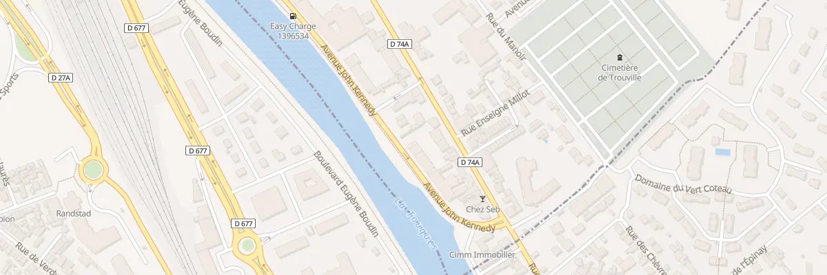 Plan du 59 Av John Kennedy à Trouville-sur-Mer