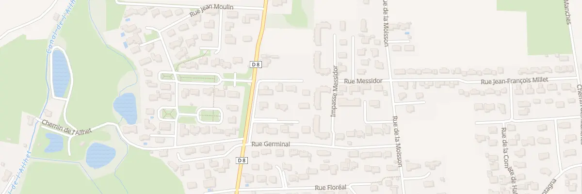 Plan du 172 Rue du 11 Novembre à Aureilhan