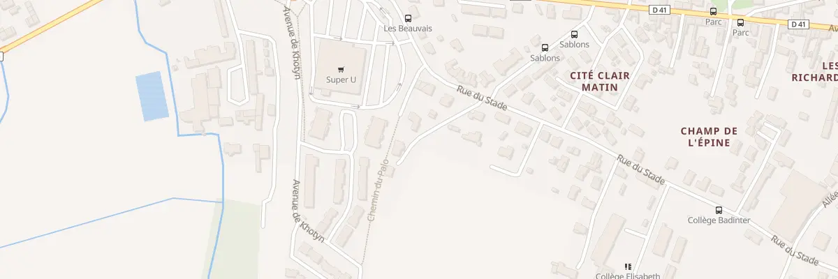 Plan du 50B Rue du Stade à La Couronne