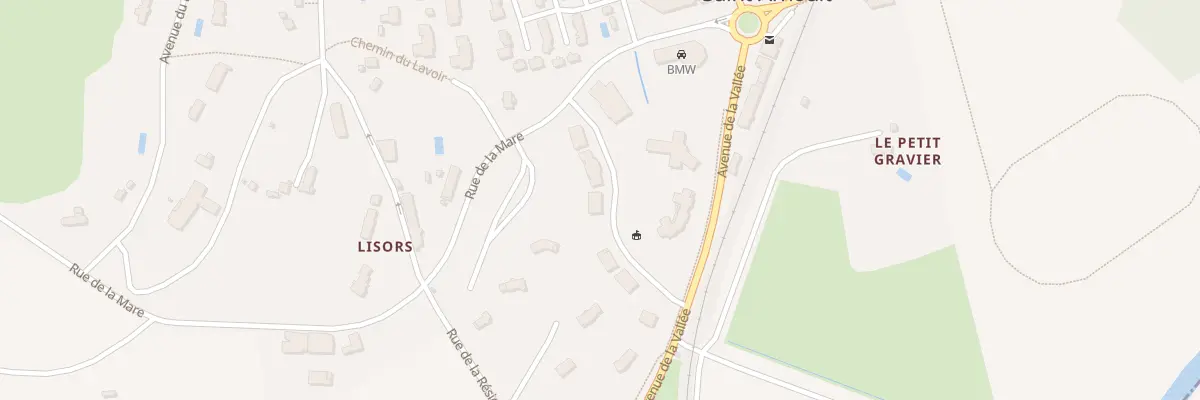 Plan du 6 Av de la Vallée à Saint-Arnoult