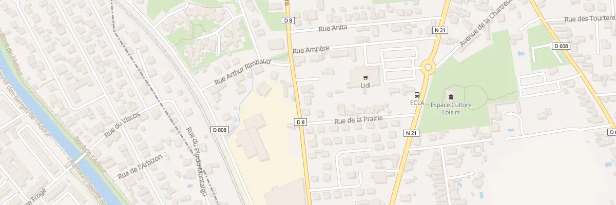 Plan du 12T Rue du 11 Novembre à Aureilhan
