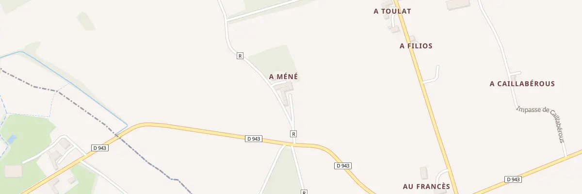 Plan du 64 Che de Crête à Armentieux