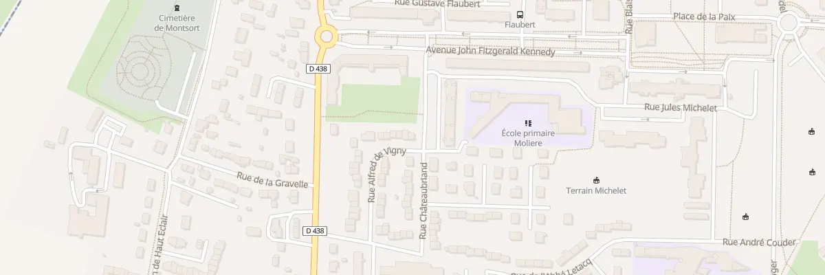 Plan du 39 Rue Alfred de Vigny à Alençon