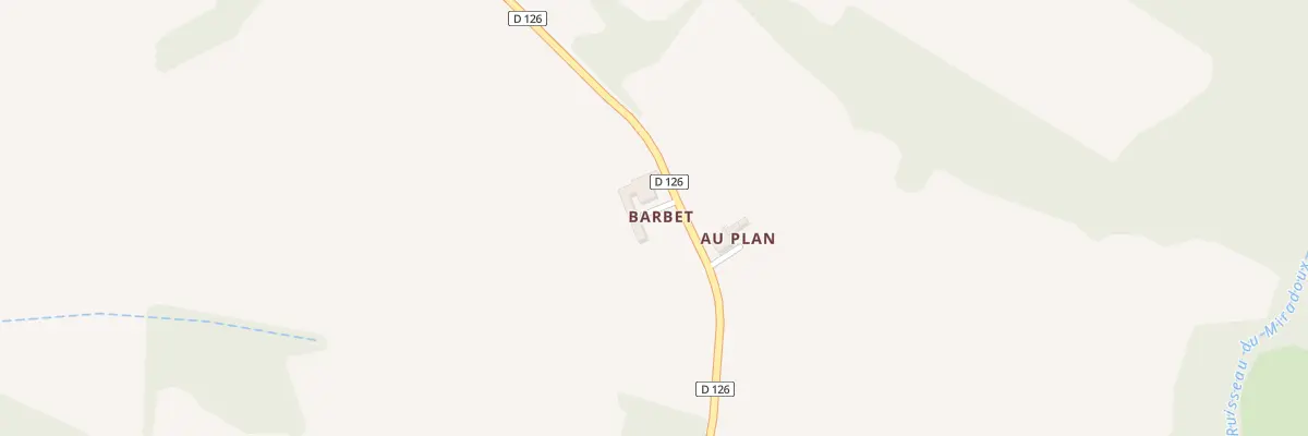 Plan du 5082 A Barbet à Couloumé-Mondebat