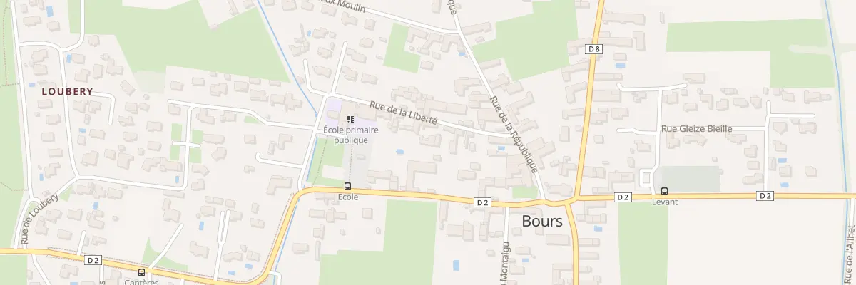 Plan du 7 Rue de la Liberte à Ayros-Arbouix