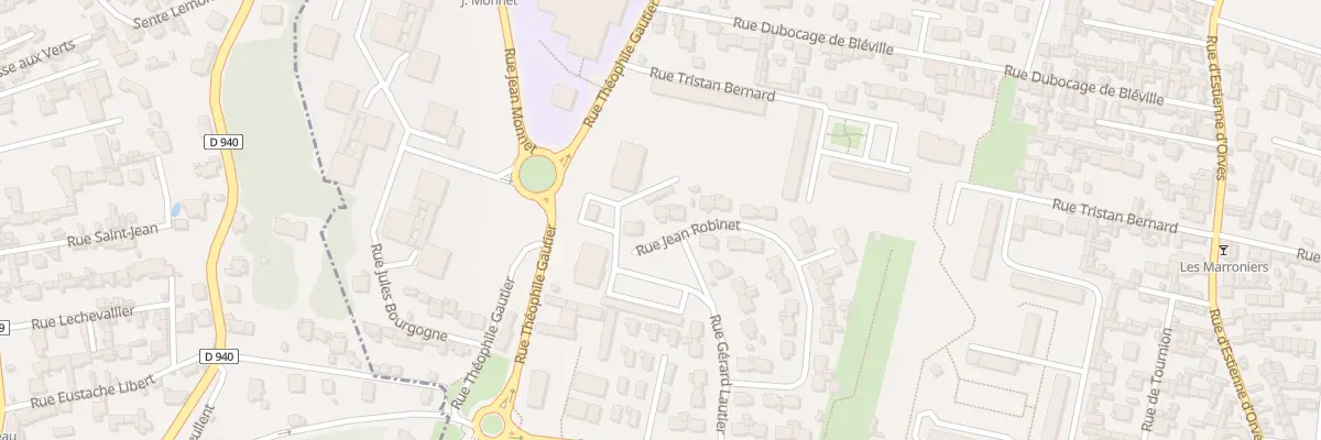 Plan du 34 Rue Jean Robinet au Havre