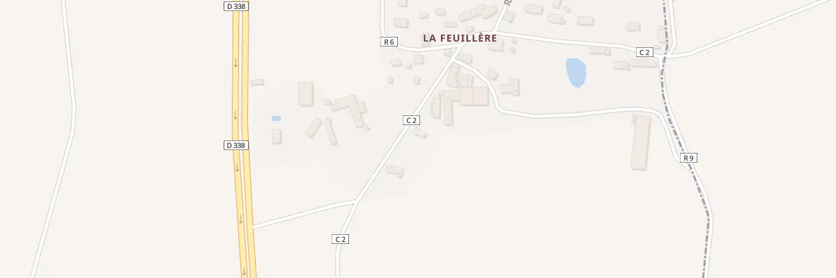 Plan du 6 La Feuillere à Bérus