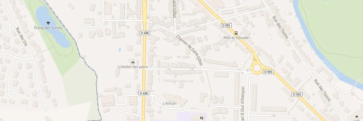 Plan du 17 Rue Landon à Alençon