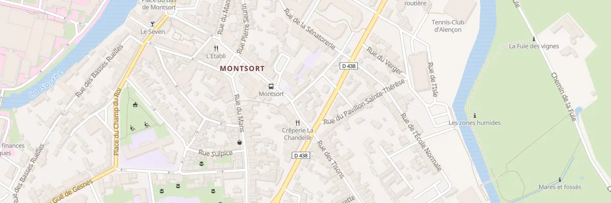 Plan du 39 Rue des Tisons à Alençon