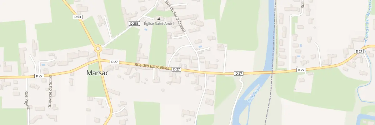 Plan du 17 Rue des Eaux Vives à Marsac