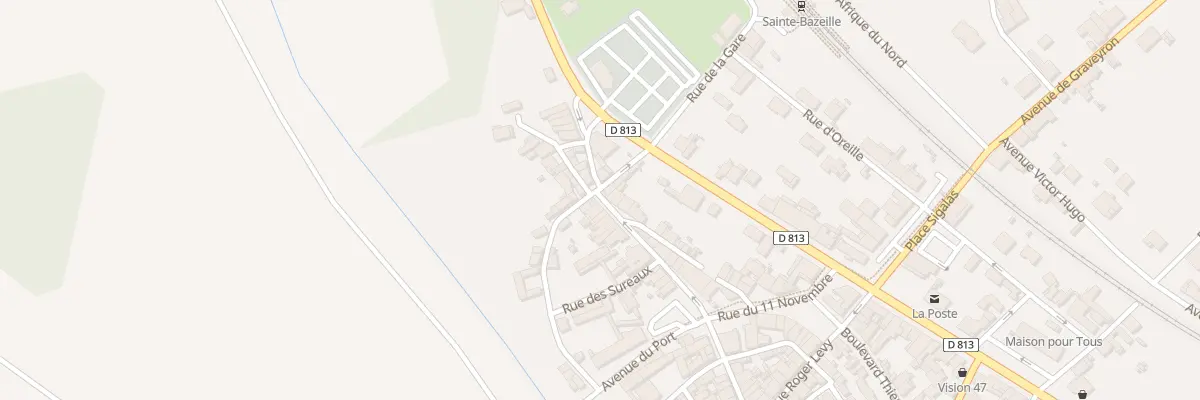 Plan du 15 Rue du Huit Mai à Sainte-Bazeille