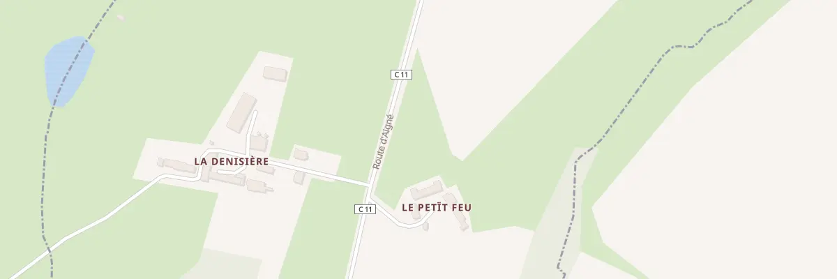 Plan du 5002 Le Petit Feu à Chaufour-Notre-Dame