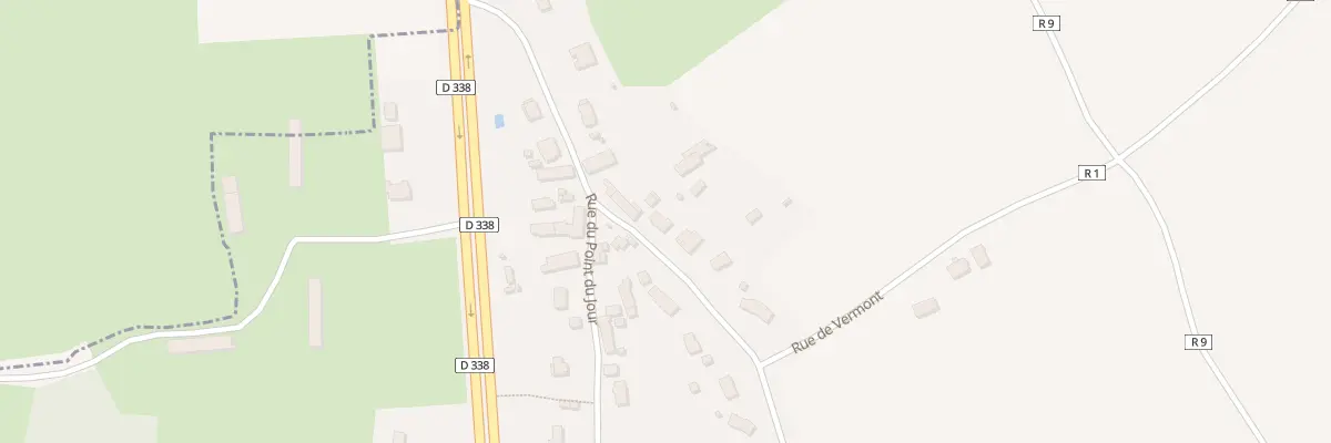 Plan du 3B Rue de Vermont à Béthon