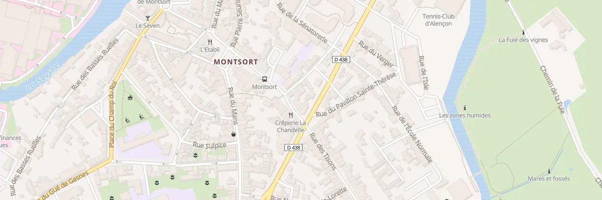 Plan du 41 Rue des Tisons à Alençon