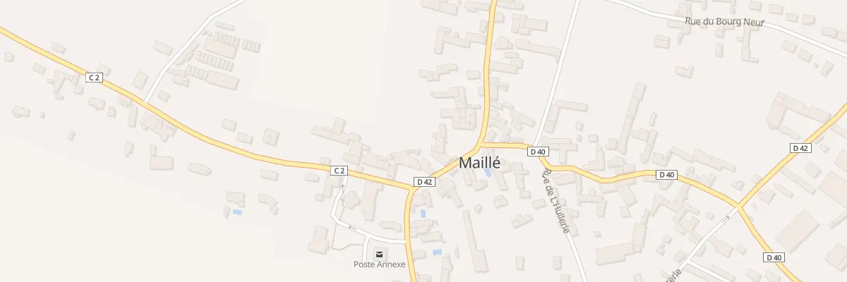 Plan du 7 Rue du Centre à Maillé