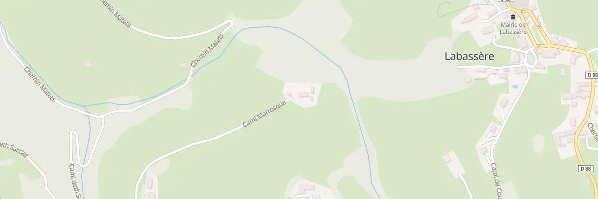 Plan du 22 Cami Marrosque à Labassère