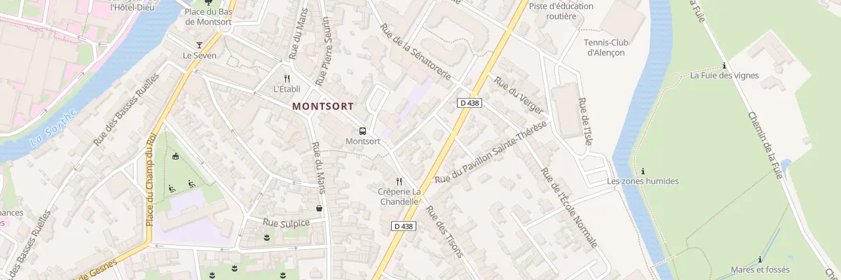 Plan du 12 Rue de la Visitation à Alençon