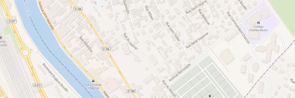 Plan du 37B Rue du Manoir à Trouville-sur-Mer