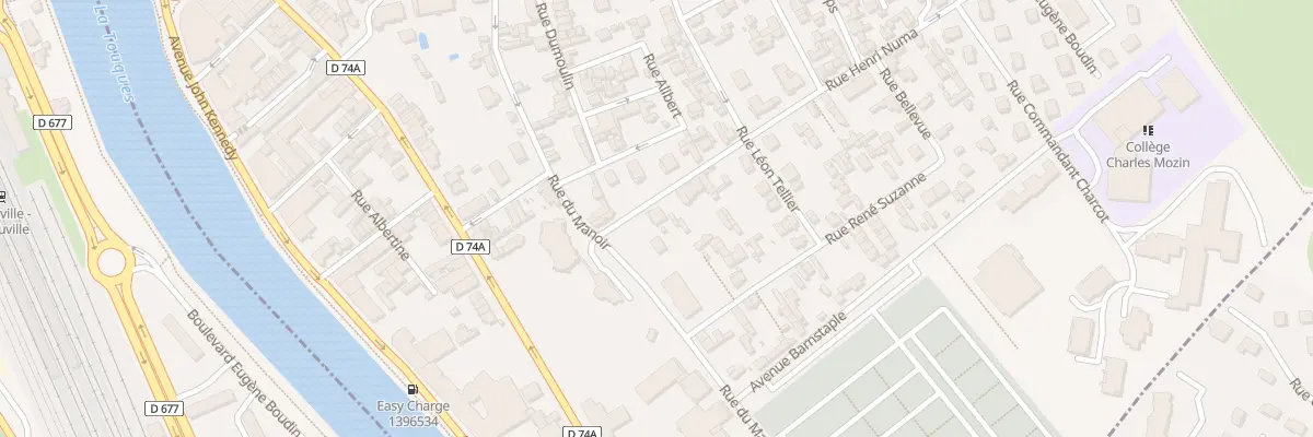 Plan du 4 Rue Henri Numa à Trouville-sur-Mer