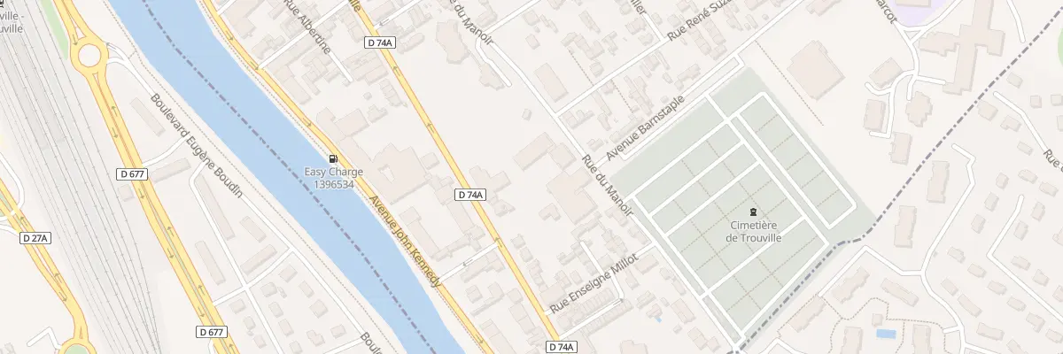 Plan du 32 Rue du Manoir à Trouville-sur-Mer