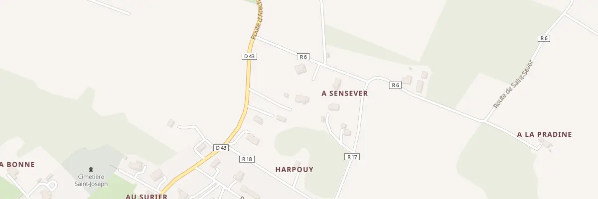 Plan du 102 Rte d’Arech à Castelnau d’Auzan Labarrère
