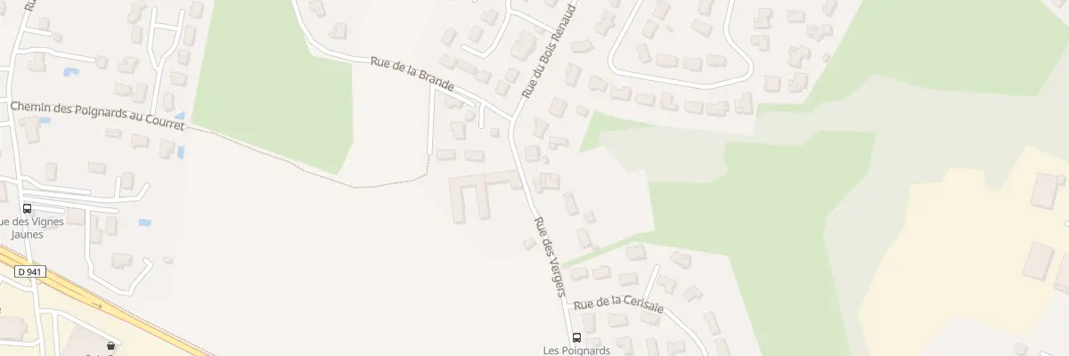 Plan du 34 Rue des Vergers à Fléac