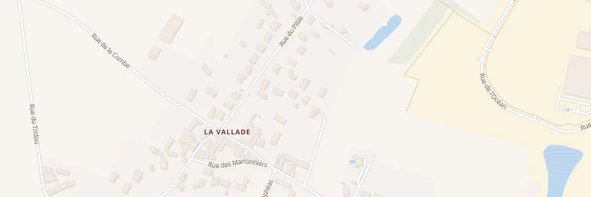 Plan du 10T Rue du Pible à Fléac