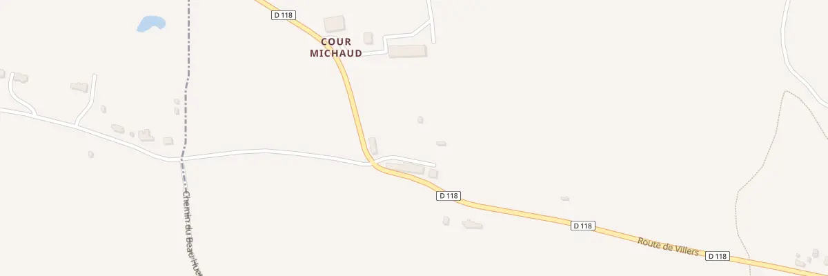 Plan du 5022 Rte de Villers à Saint-Étienne-la-Thillaye