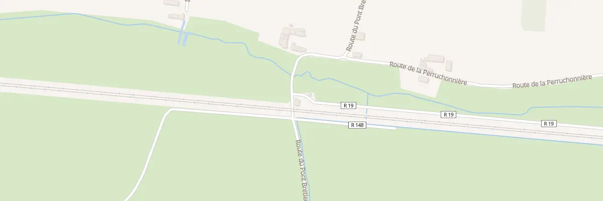 Plan du 2 Le Pont Bretier à Chouzé-sur-Loire