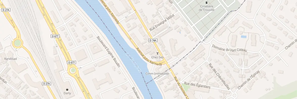 Plan du 69 Av John Kennedy à Trouville-sur-Mer