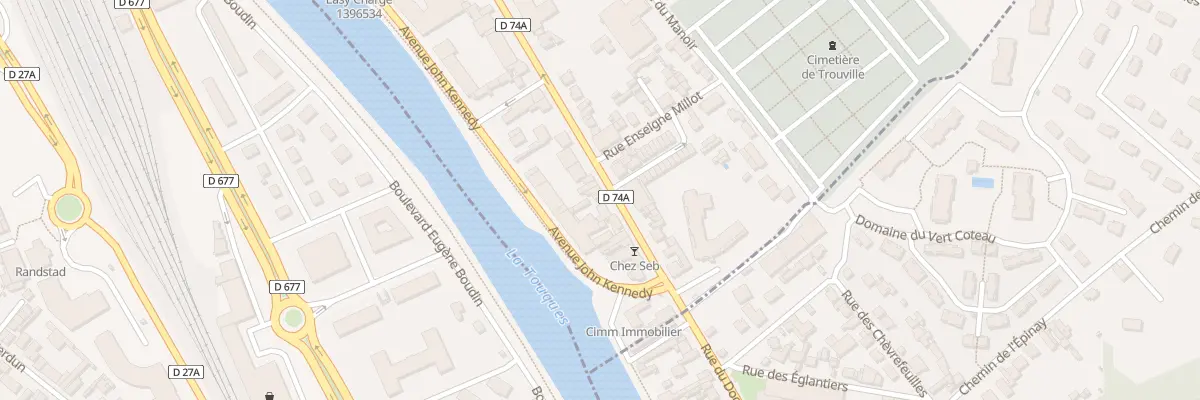 Plan du 19 Rue du Gal de Gaulle à Trouville-sur-Mer