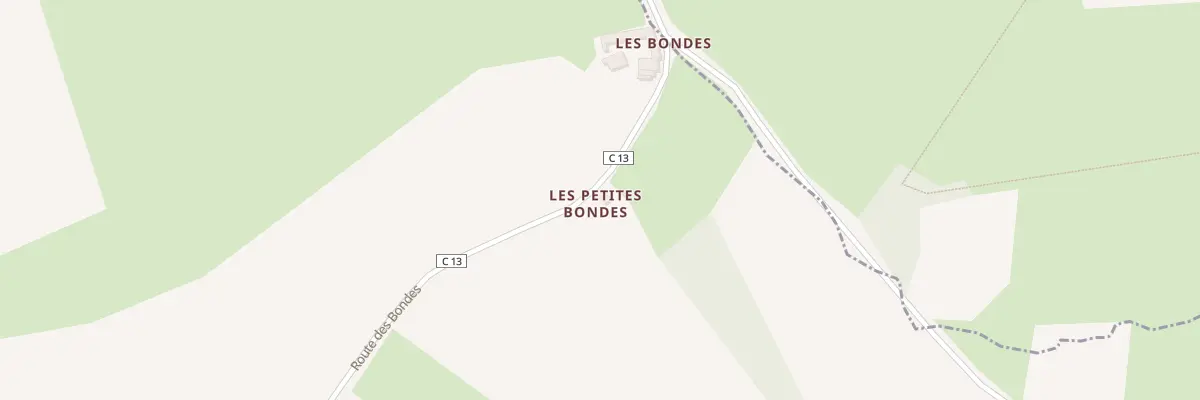Plan du 5097 Les Bondes à Assé-le-Riboul