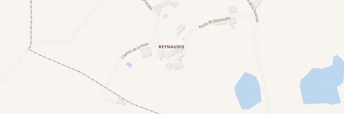 Plan du 107 Reynaudie à Saint-Vivien