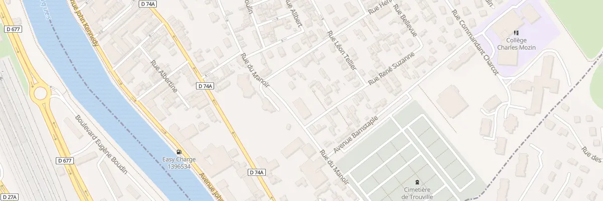 Plan du 39 Rue du Manoir à Trouville-sur-Mer