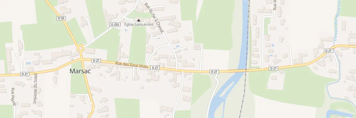 Plan du 4 Rue du Fer à Cheval à Marsac