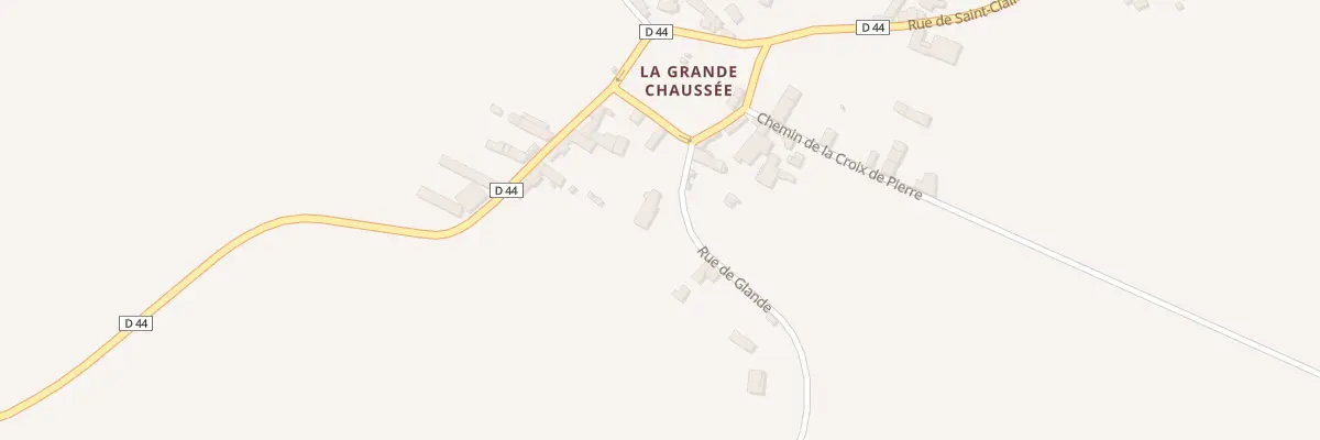 Plan du 4 Rue de Glande à La Chaussée