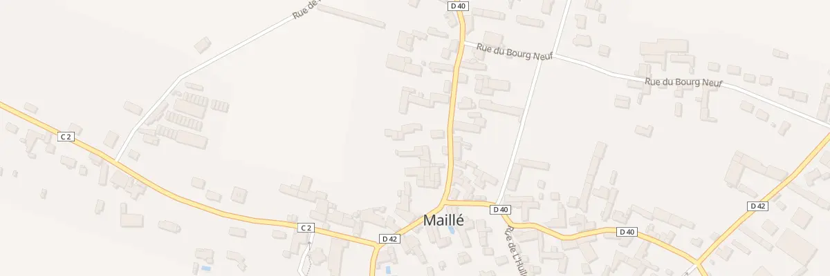 Plan du 5 Rue du Grand Puits à Maillé