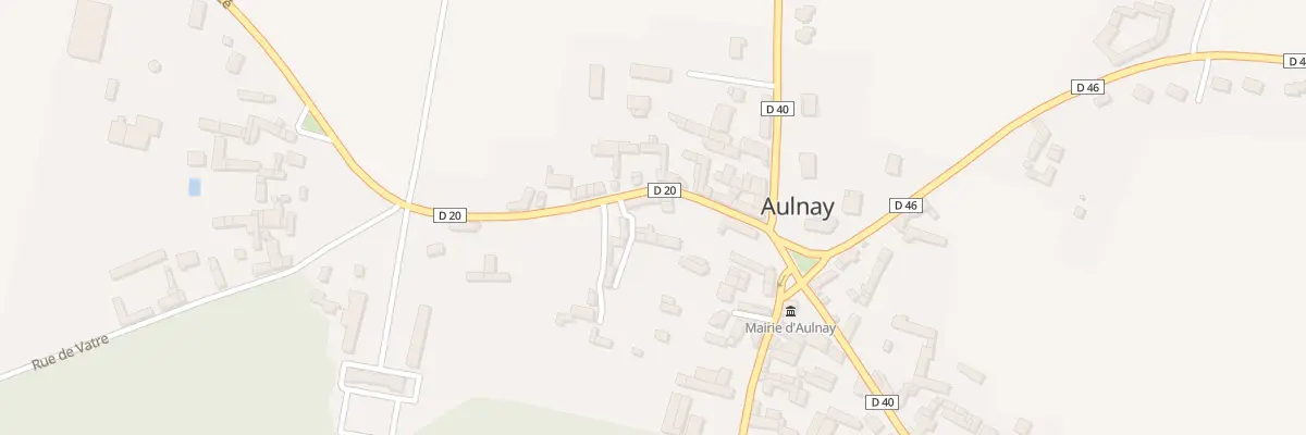 Plan du 1 Imp des Venelles à Aulnay