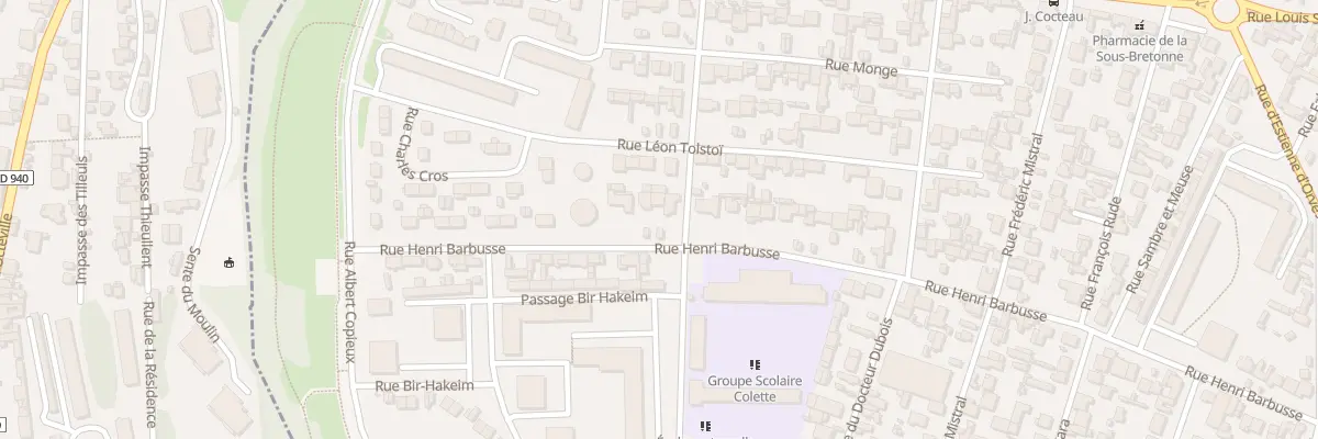 Plan du 47 Rue Henri Barbusse au Havre