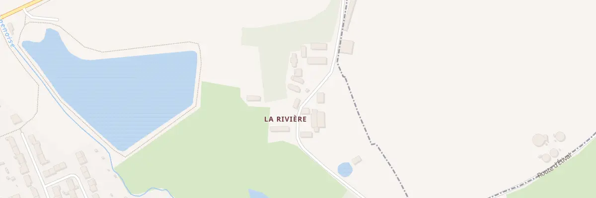 Plan du 5208B La Riviere à Étival-lès-le-Mans