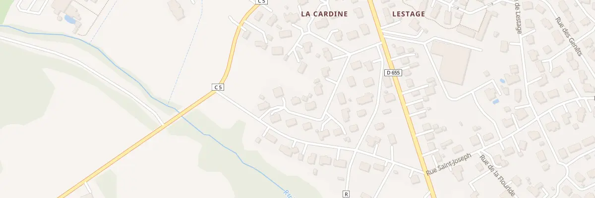 Plan du 14 Rue Res des Cadets de Gascogne à Casteljaloux