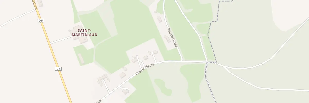 Plan du 110 Rue de l’École à Auriébat