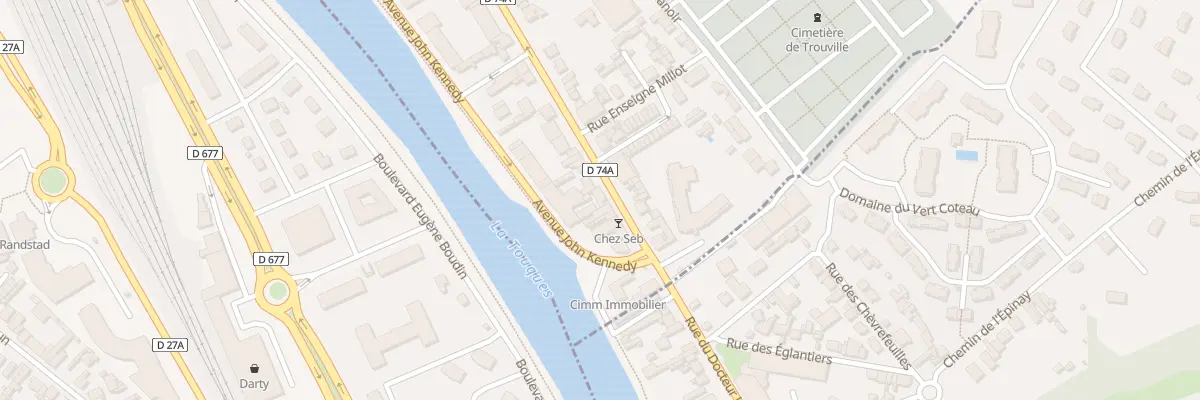 Plan du 15 Rue du Gal de Gaulle à Trouville-sur-Mer