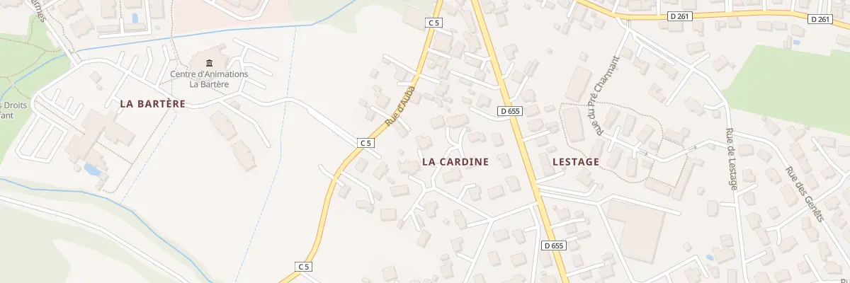 Plan du 7A Rue Res des Cadets de Gascogne à Casteljaloux